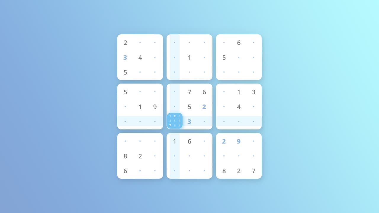 Sudoku by Nestor Yavorskyy screenshot 3