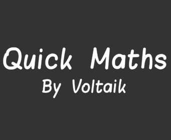 Quick Maths (Voltaik)
