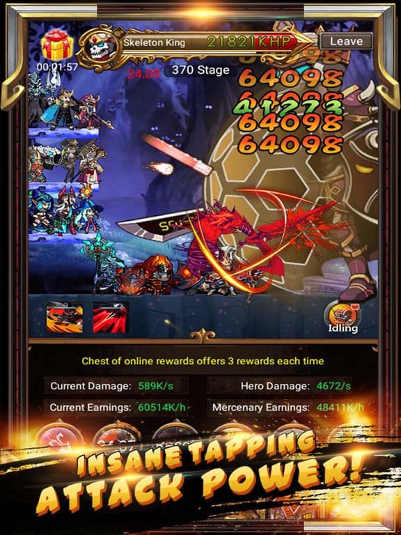 Tap Knights: The Fate War screenshot 2
