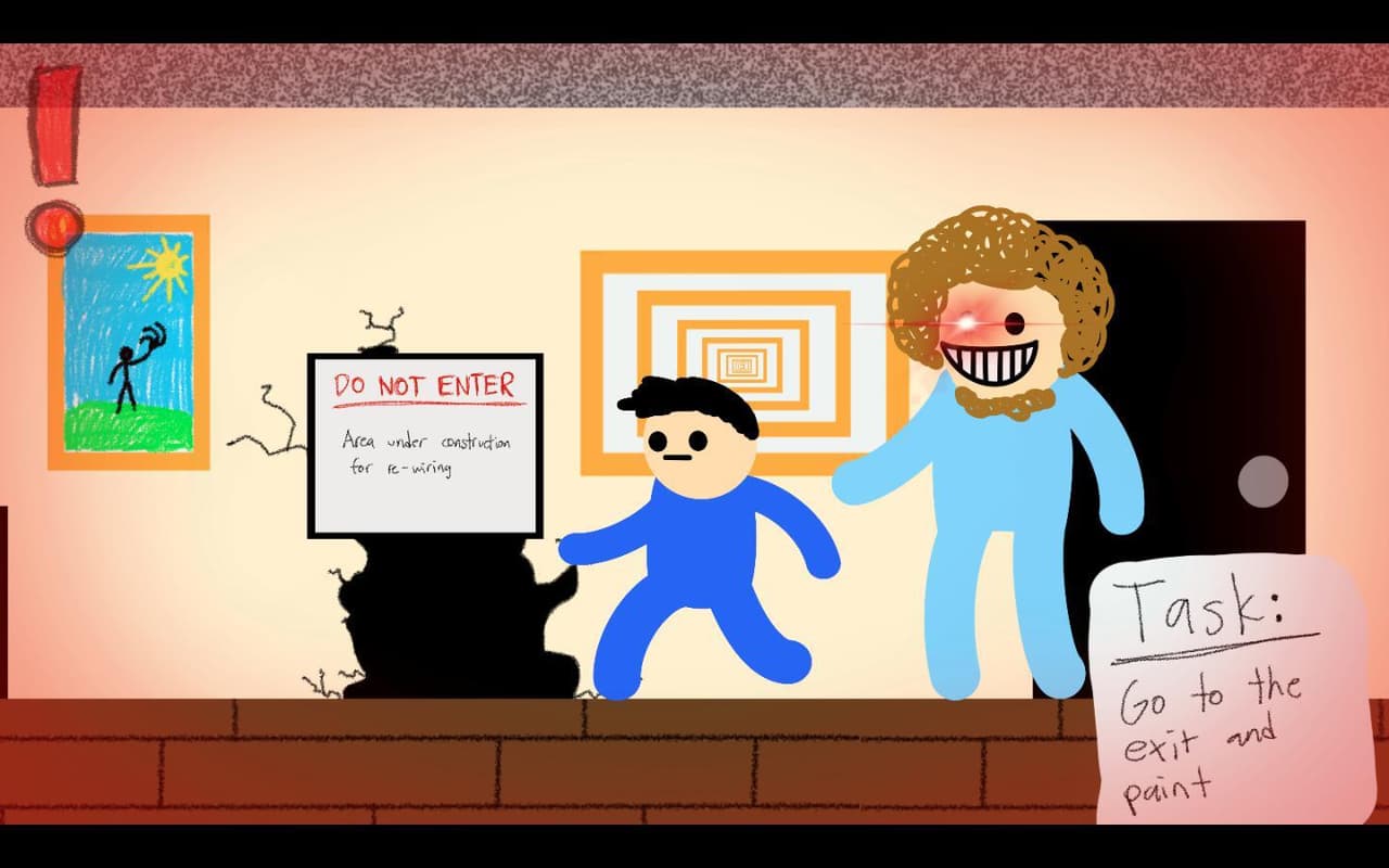 Painting with Larry