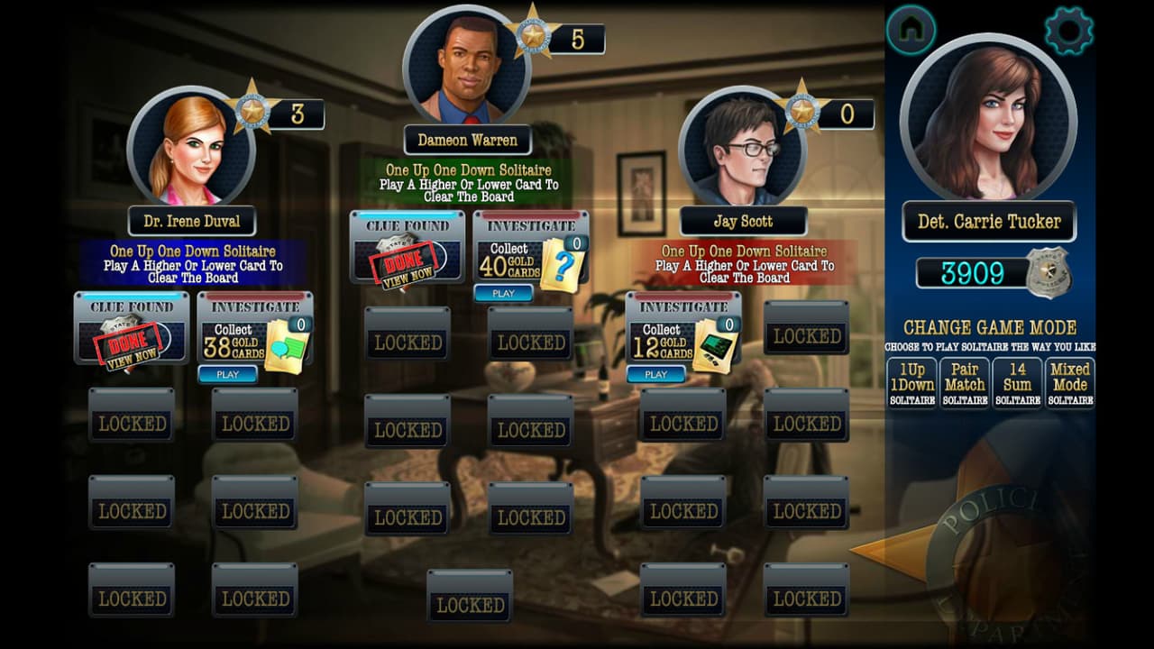 Double Clue: Solitaire Stories screenshot 3