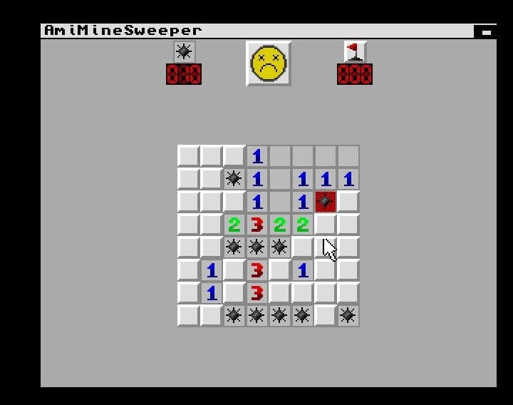 AmiMineSweeper for Amiga screenshot 4