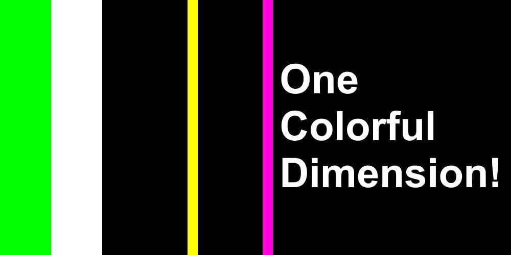 One Colorful Dimension! screenshot 2