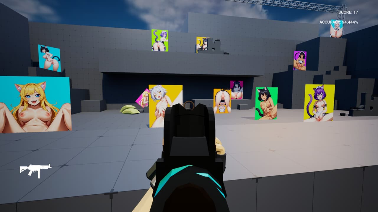 Catgirl Aim Trainer screenshot 2