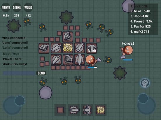 zombios.io online multiplayer screenshot 5
