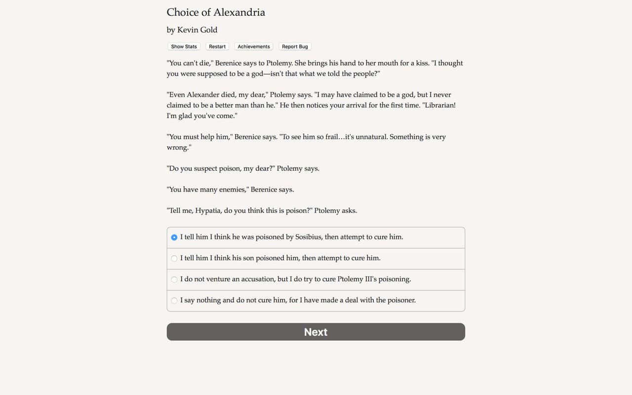 Choice of Alexandria screenshot 4