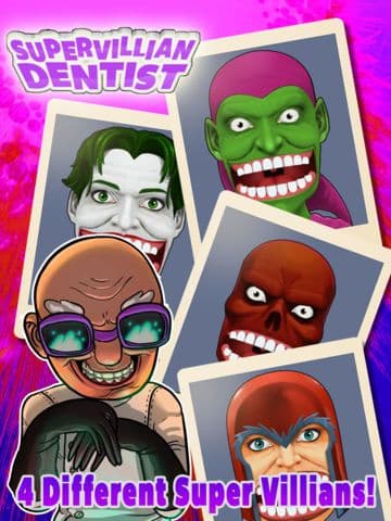 Supervillain Tooth Booth - The Anti Hero Evil Comic Book Dentist Adventure Free screenshot 2