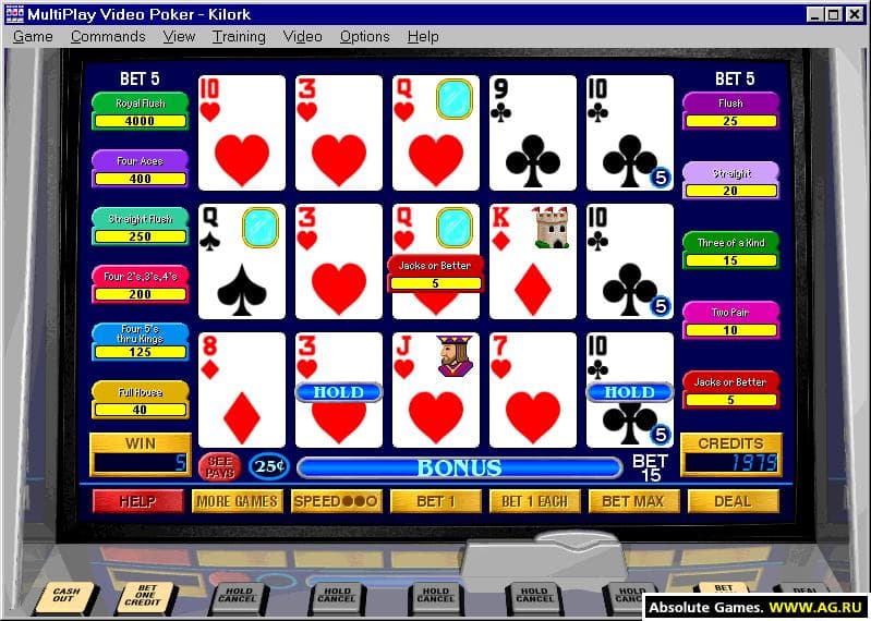 MultiPlay Video Poker screenshot 6