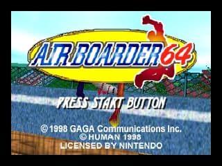 Air Boarder 64 screenshot 2