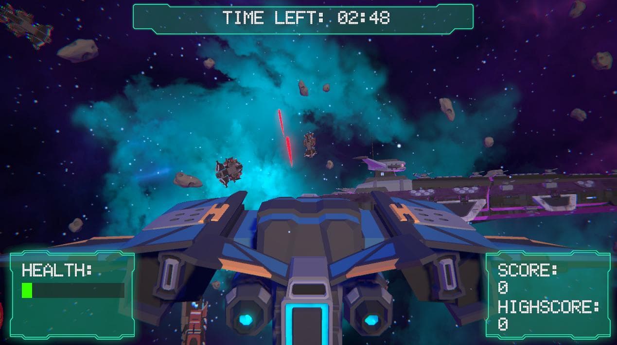 Space Run (itch) (modking09) screenshot 2