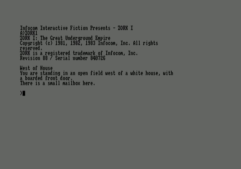 Zork I screenshot 3