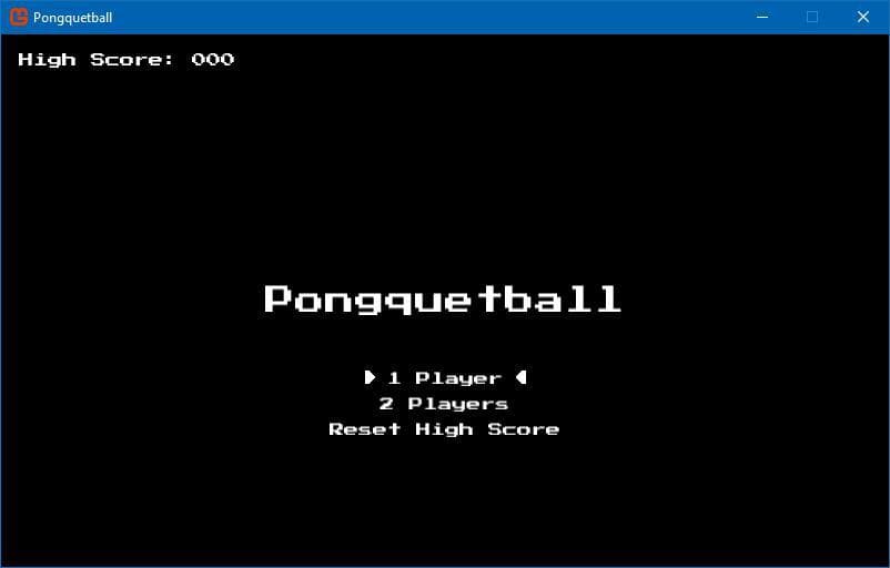 Pongquetball screenshot 2