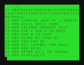 Jumping Jack (itch) (jgerrie)