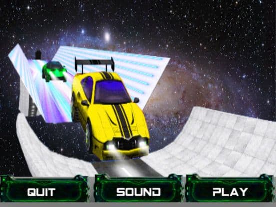 Space Car Stunt 2018 screenshot 2