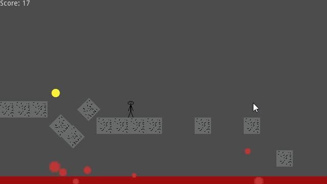 Ludum Dare 42: Lava Escape screenshot 4