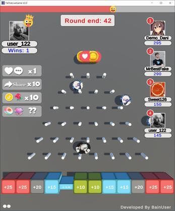 TiktokLive game (Plinko-standart) (YJ Interactive Games) screenshot 3