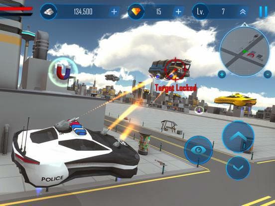 Flying Car Shooting screenshot 5