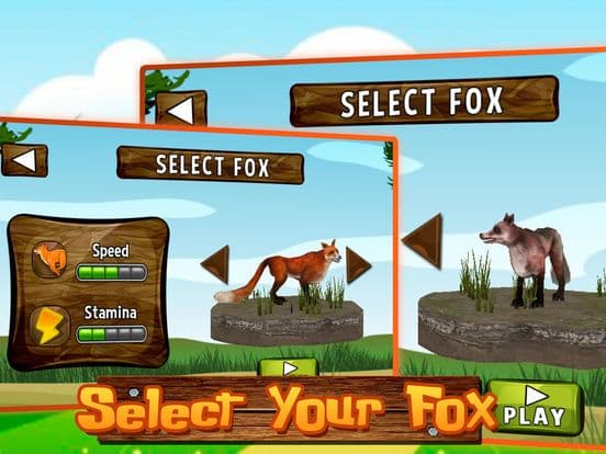Wild Fox Simulator Real 3D screenshot 3
