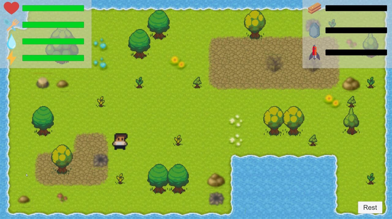 Lost on island