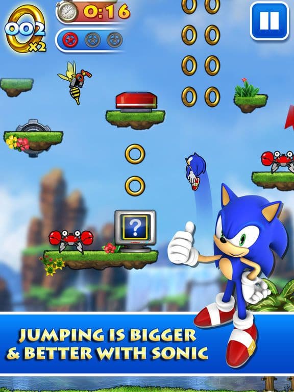 Sonic Jump screenshot 3