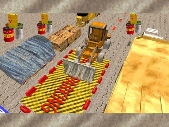 Industrial Construction Machinery Vehicle Parking