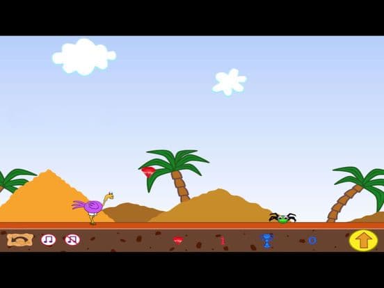 Ostrich game runner screenshot 2