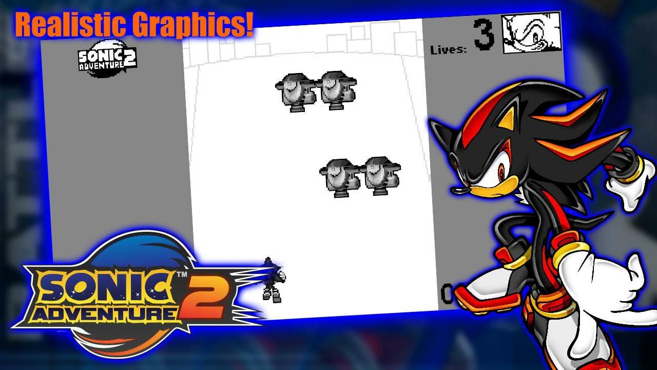 Sonic Adventure 2 But its extremely limited