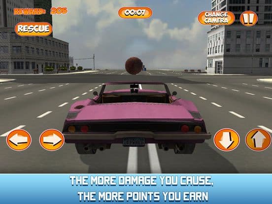 Real City Car Demolition Crash Test Full screenshot 4