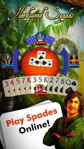 Spades - Hardwood Spades Free screenshot 2