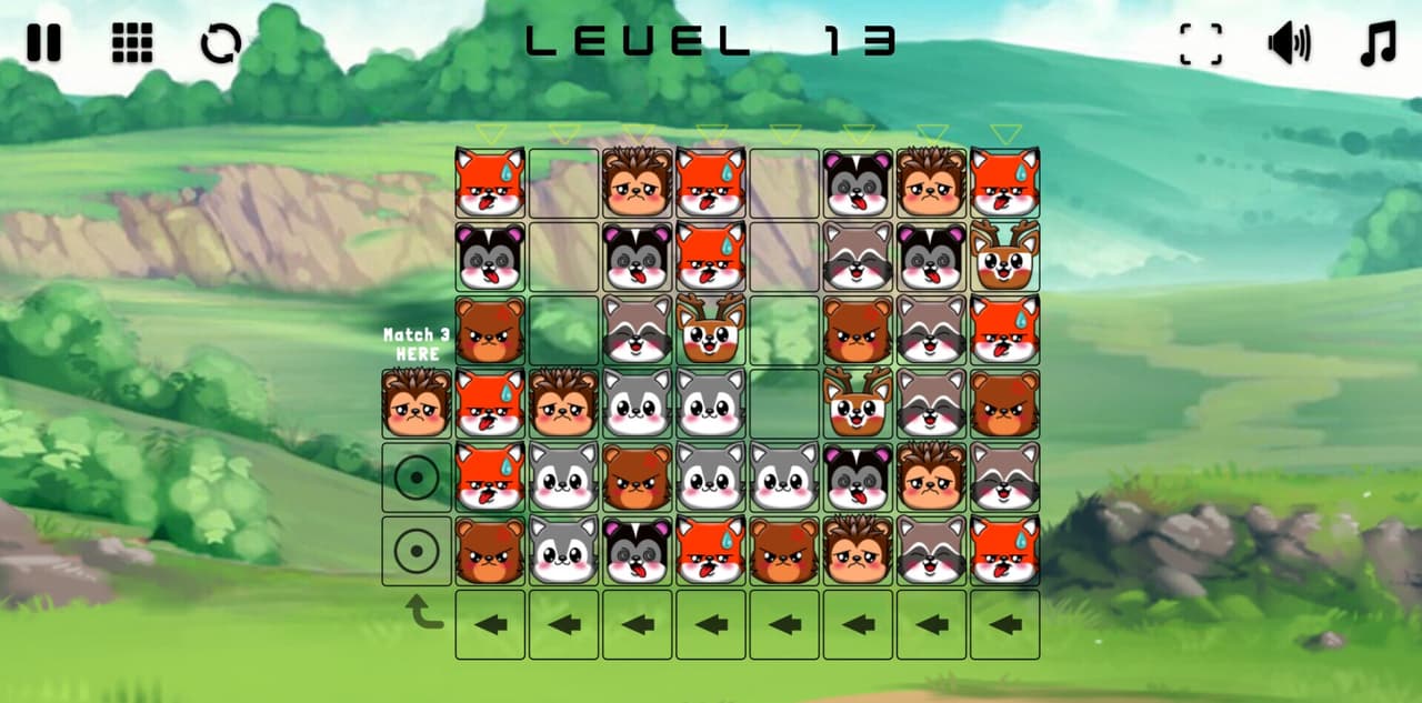 Forest Friends Match screenshot 2