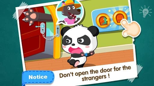 Baby Panda Safety – Learn Childs Safe Tips screenshot 4