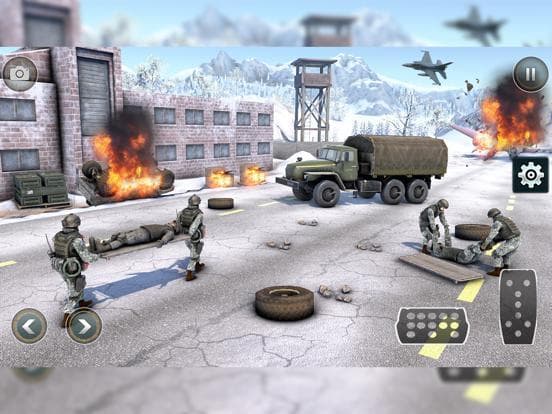Military Truck Driving Games screenshot 2