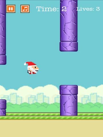 Aaaaaah! Flappy Santa