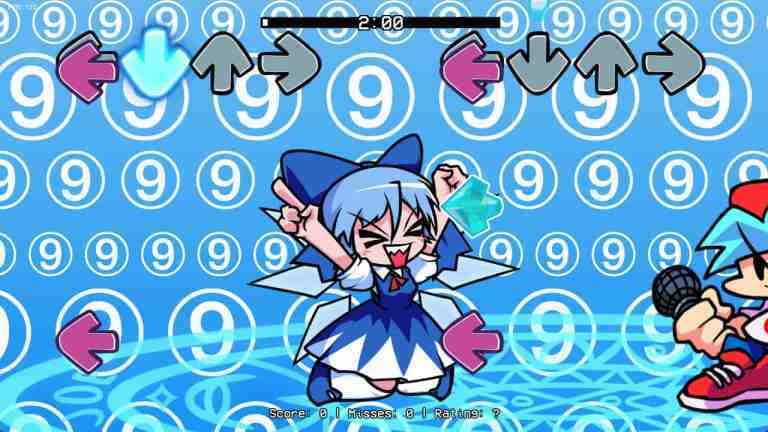 Fnf Vs Cirno Full week android