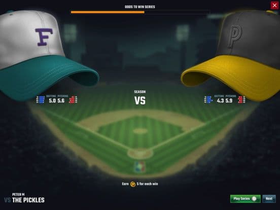 CBS Sports Franchise Baseball screenshot 2