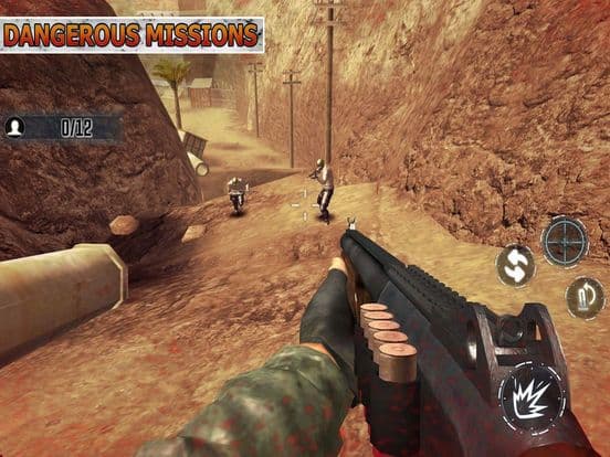 War Shooting Enemies Experien screenshot 2