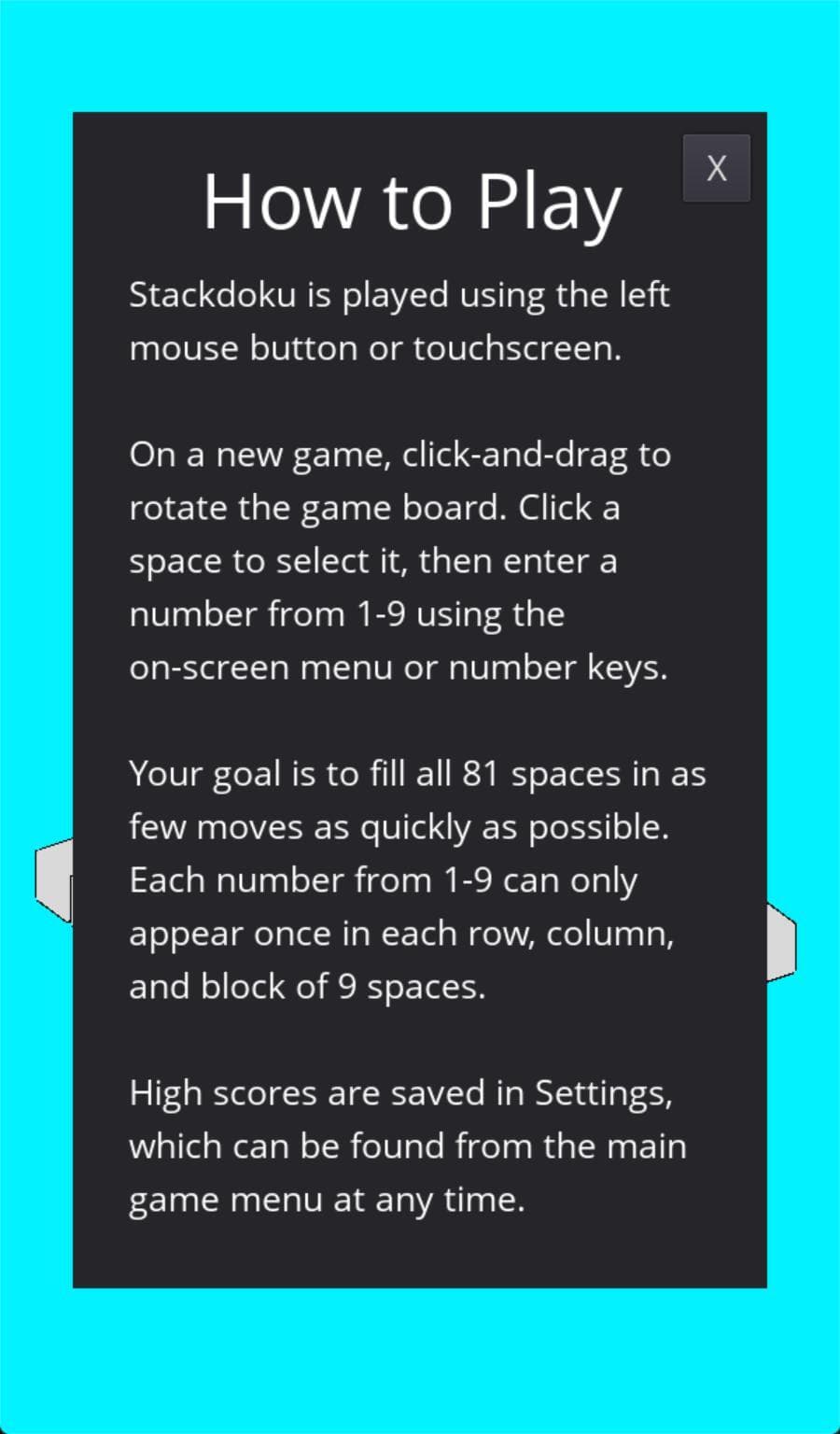 Stackdoku screenshot 3