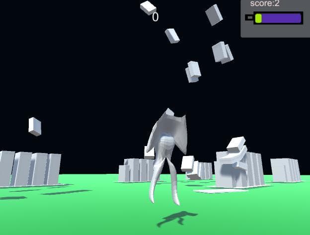 Running away form the power packs screenshot 2