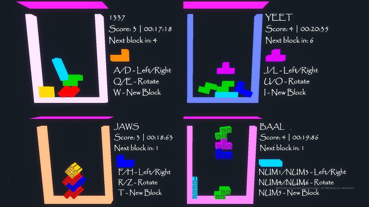 Legally Distinct Block Game In Space!