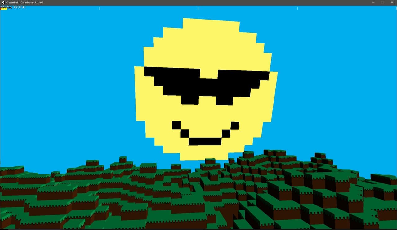 Mushroomsticks Voxel Terrain Generator Prototype screenshot 2