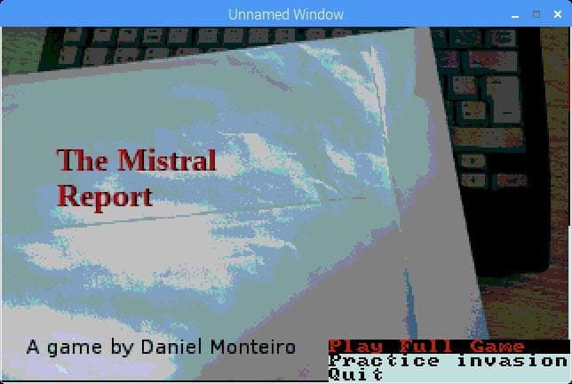 The Mistral Report screenshot 2