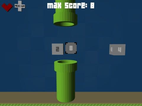 Flappy 2048 3D screenshot 3