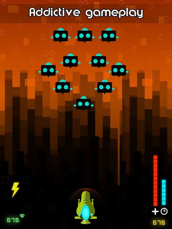 Radiant Fighter - Free Galaxy Wars & Alien Invasion Game