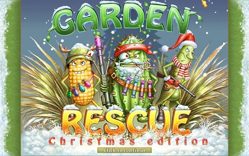 Garden Rescue Christmas edition screenshot 2