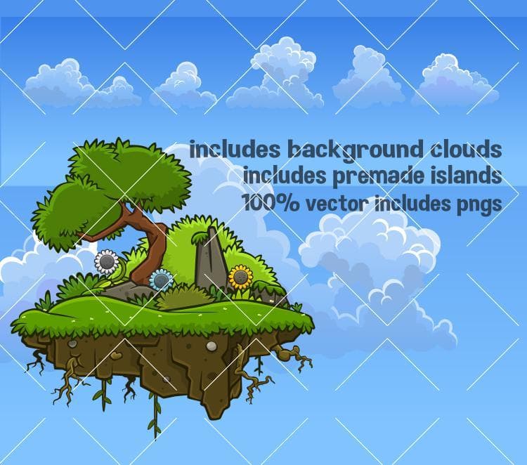 Floating island creation pack screenshot 2