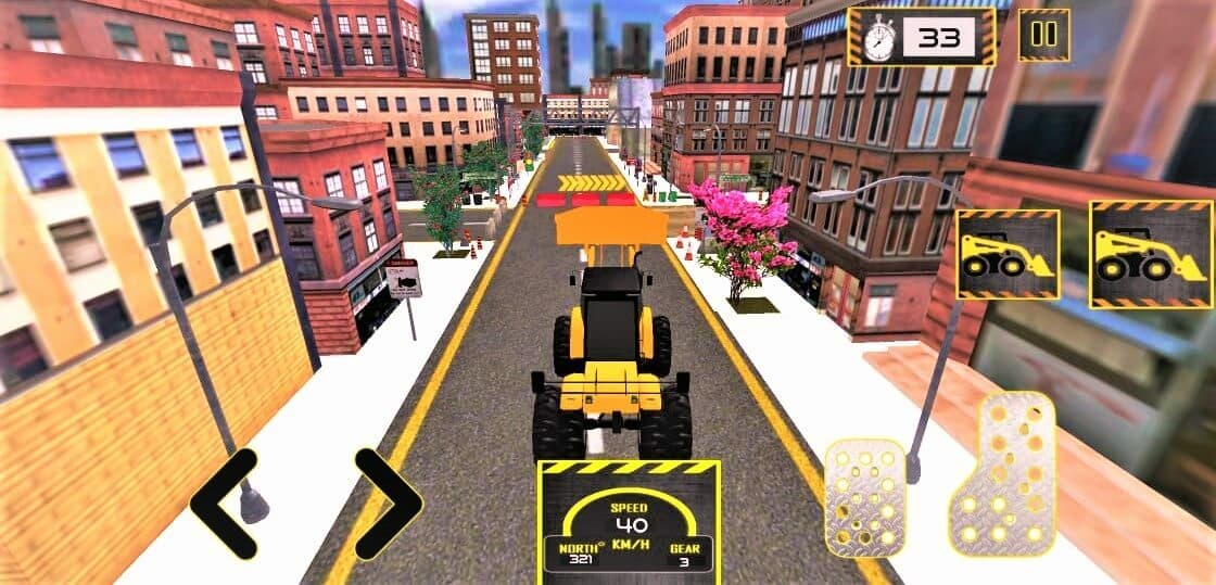 Heavy Excavator Crane: Mega City Road Construction Game screenshot 3