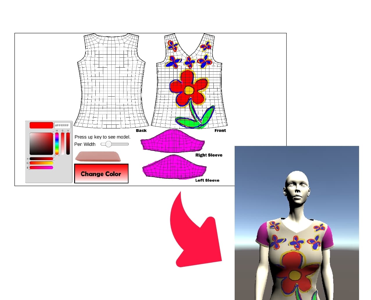 T-shirt designer
