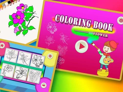 ABC Coloring Book 19 - Painting for the Flower screenshot 2