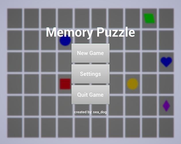 Memory Puzzle (sea_dog)