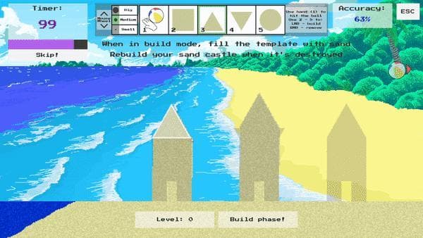 Nani Wave - Sand Castle Building Game